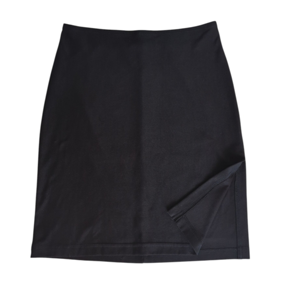 VIntage XOXO Sexy Side-Slit Skirt MEDIUM Black